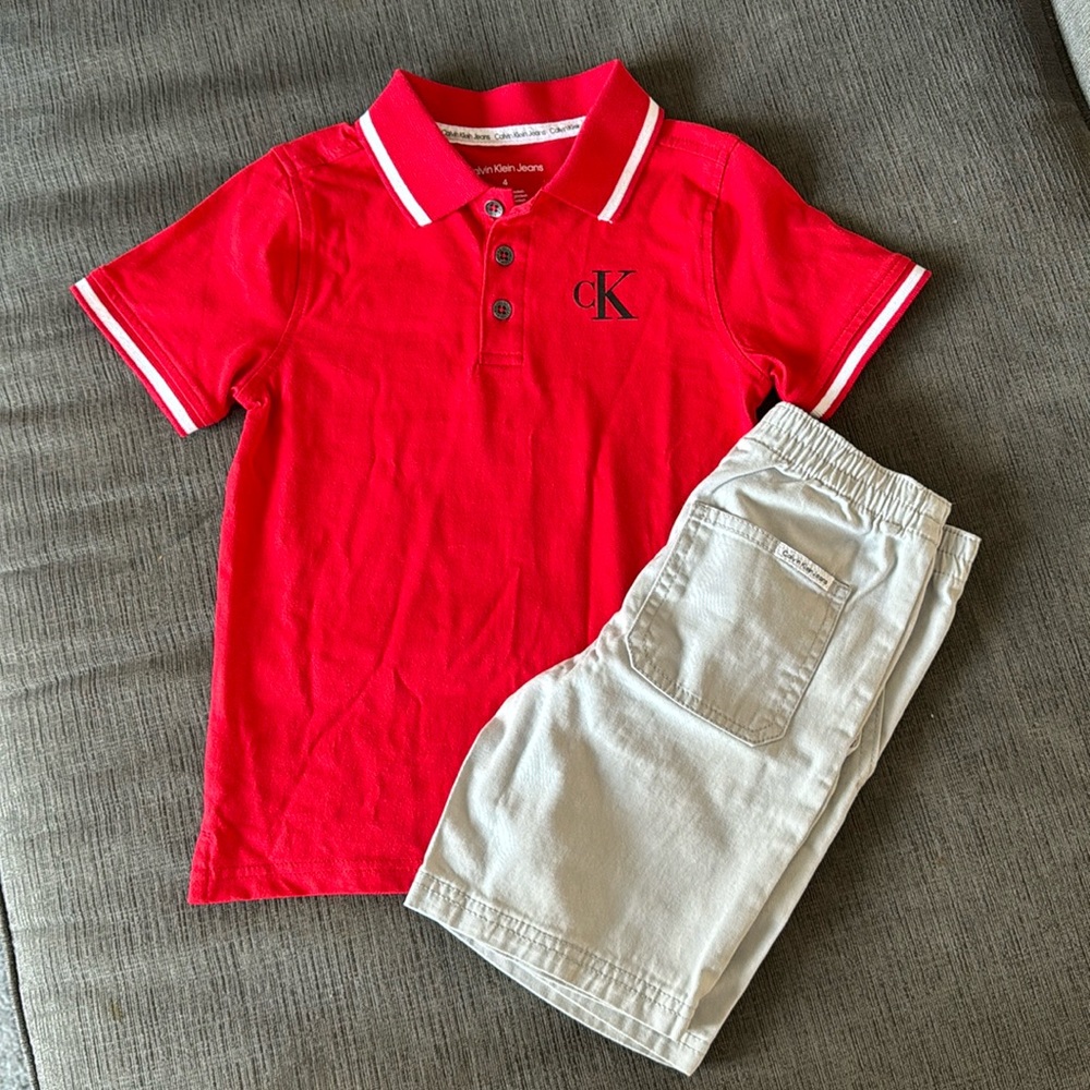 CALVIN KLEIN Toddler 2 piece set